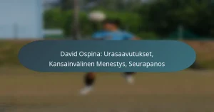 David Ospina: Urasaavutukset, Kansainvälinen Menestys, Seurapanos