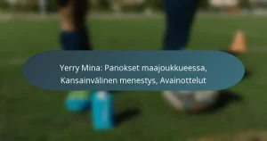 Yerry Mina: Panokset maajoukkueessa, Kansainvälinen menestys, Avainottelut